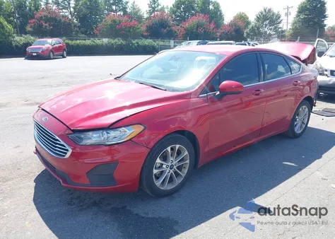 2020 Ford Fusion Se из США, поврежденный, VIN 3FA6P0HD5LR102949
